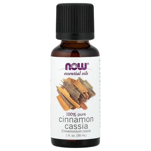 NOW Foods, Essential Oils, Cinnamon Cassia, 1 fl oz (30 ml)