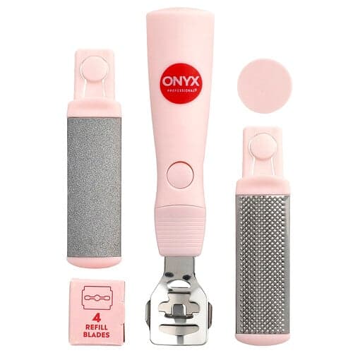 Onyx Professional, Callus Miracle, 3 Step Pedi Tool, 10 Piece Kit