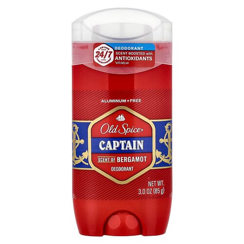 Old Spice, Deodorant, Captain, Bergamot, 3 oz (85 g)