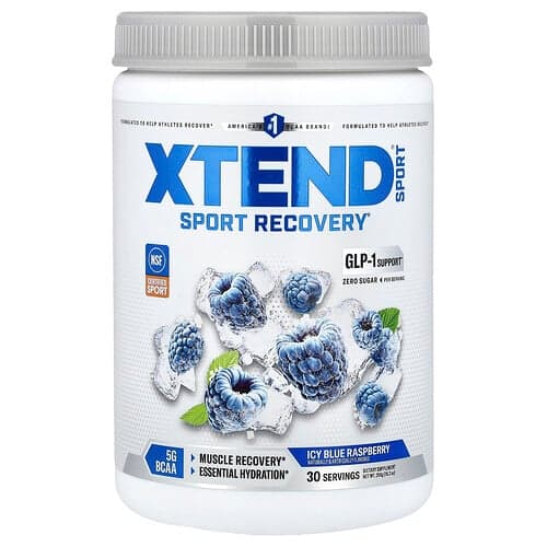 XTEND, Sport® Recovery, Icy Blue Raspberry, 10.2 oz (288 g)