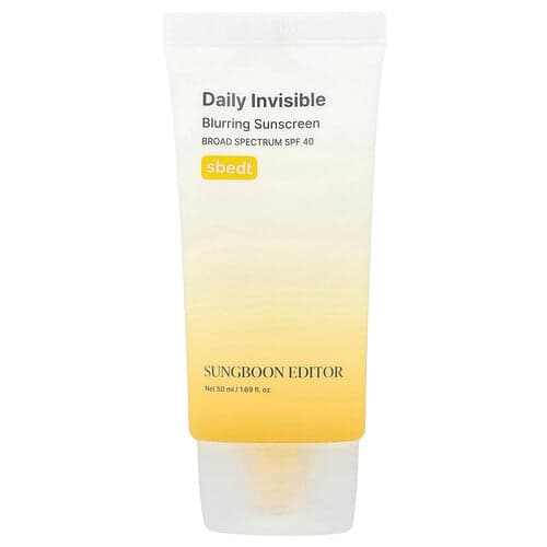 Sungboon Editor, Daily Invisible, Blurring Sunscreen, SPF 40 , 1.69 fl oz (50 ml)