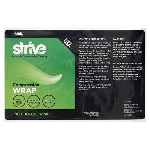 Strive, Compression Wrap, Taupe, 1 Wrap