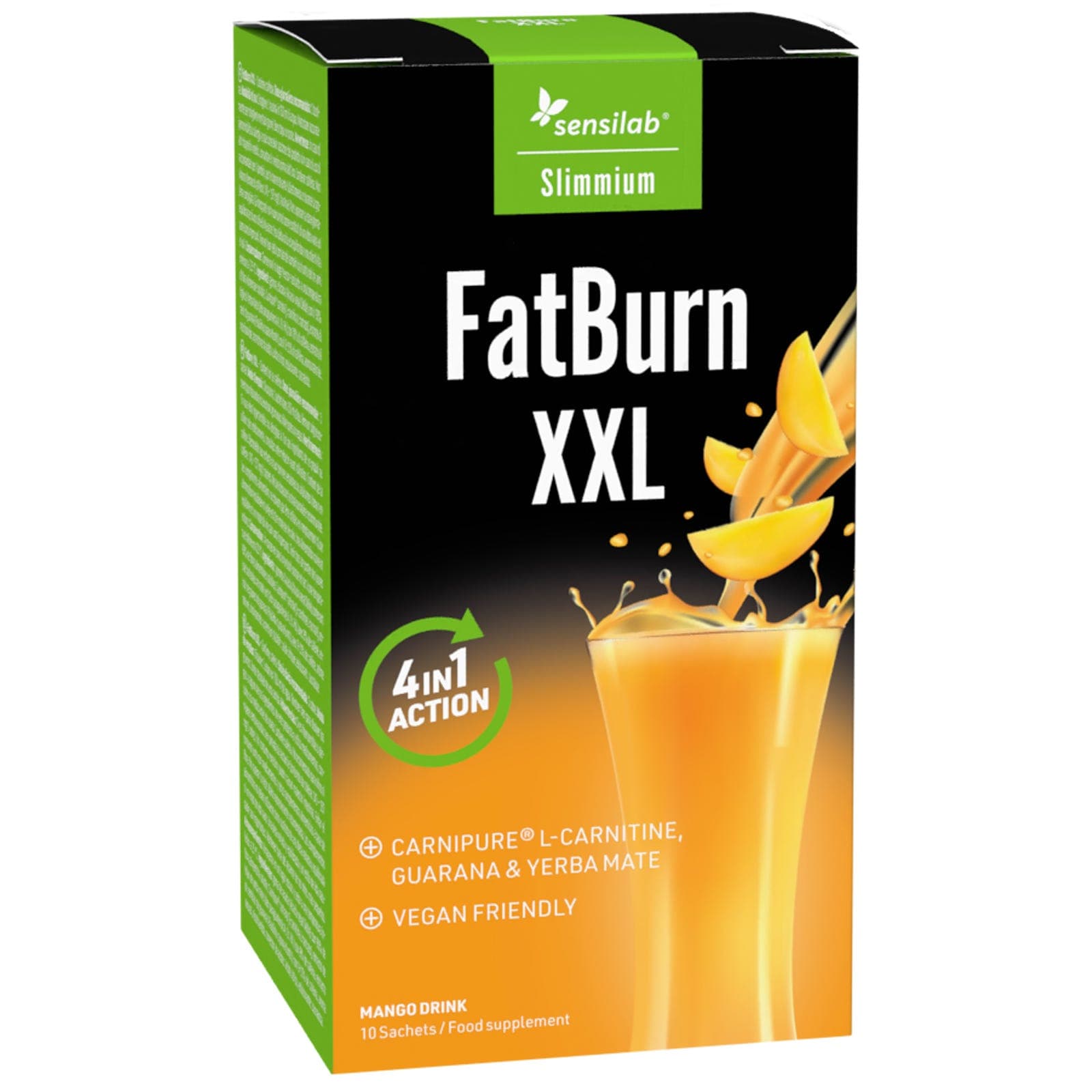 FatBurn XXL – Nápoj na spalování tuků s 1000 mg L-karnitinu
