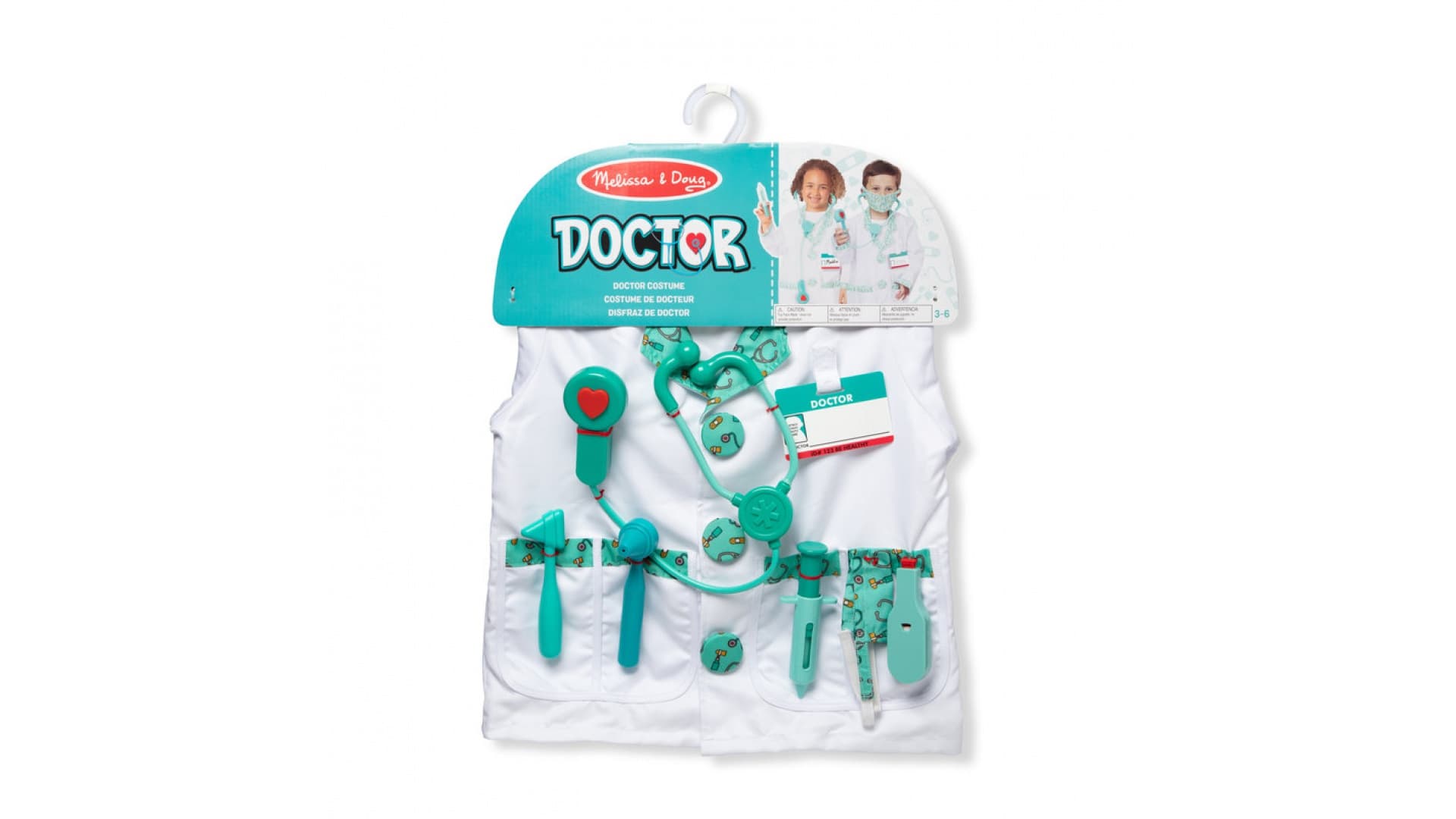 Melissa & Doug dětský kostým doktora s doplňky