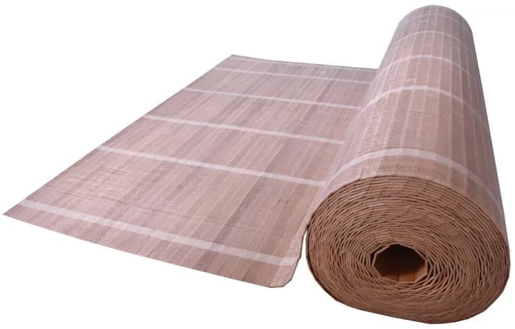 Vingo Světle hnědá bambusová rohož za postel - metráž Šířka rohože: 70 cm, Délka rohože: 600 cm