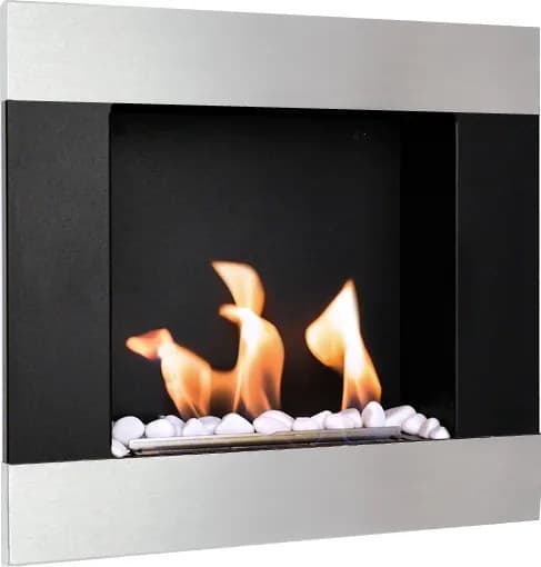 BIOFLAME biokrb Easy XS Open Nerez Horizontal 40x40 cm