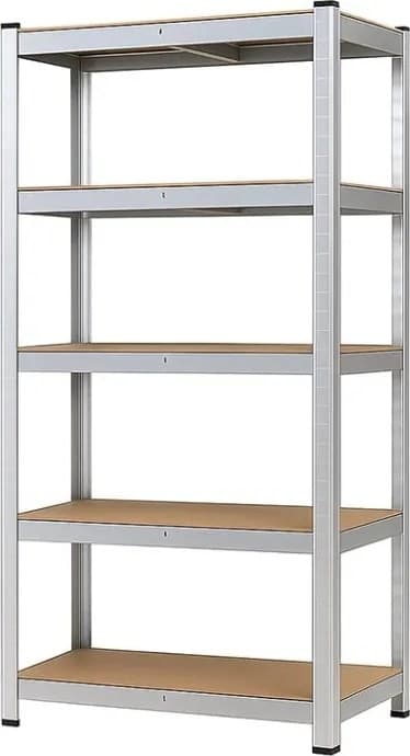 Regál 200x60x40 cm zinkovaný 5-policový, nosnost 875 kg