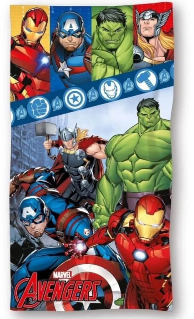 Dětská osuška Avengers 70x140cm Setino