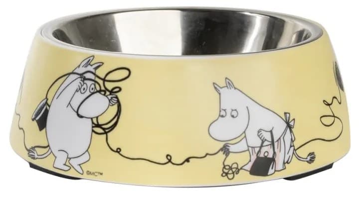 Moomin miska pro domací mazlíčky M yellow 325ml, Muurla Finsko