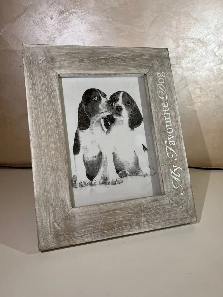Designed by Lotte Dřevěný rámeček My Favourite Dog