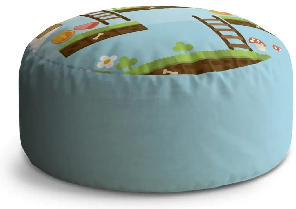 Sablio Taburet Circle Videohra 2: 38x48 cm