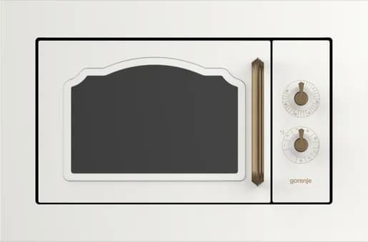 Gorenje Classico vestavná mikrovlnná trouba vanilka BM235CLI