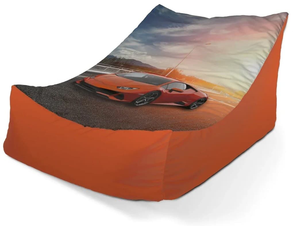 Sablio Sedací vak Lounge Sportovní auto 3 - 80 x 95 x 50 cm