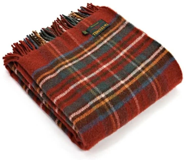 Vlněná deka Tartan Antique Royal Stewart 183 x 150 cm Tweedmill