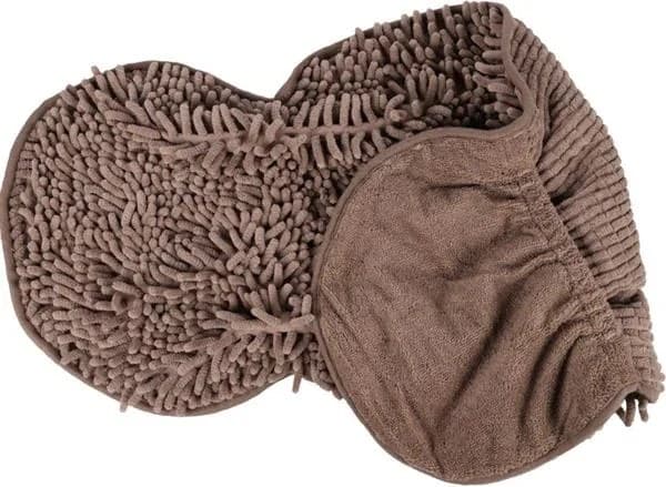 Ručník absorpční hnědý 80x30cm Flamingo