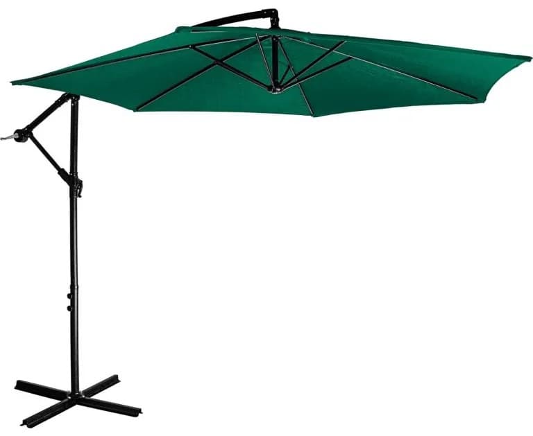 STILISTA Zahradní slunečník, 330 cm, zelený