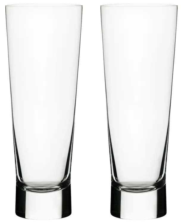 Sklenice na pivo Aarne 0,38l, 2ks, čiré