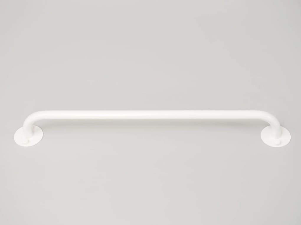 Wela koupelnové invalidní madlo BÍLÉ PREMIUM Délka: 70 cm, Průměr: 25 mm