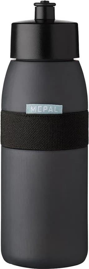 Černá plastová lahev 500 ml Ellipse – Mepal