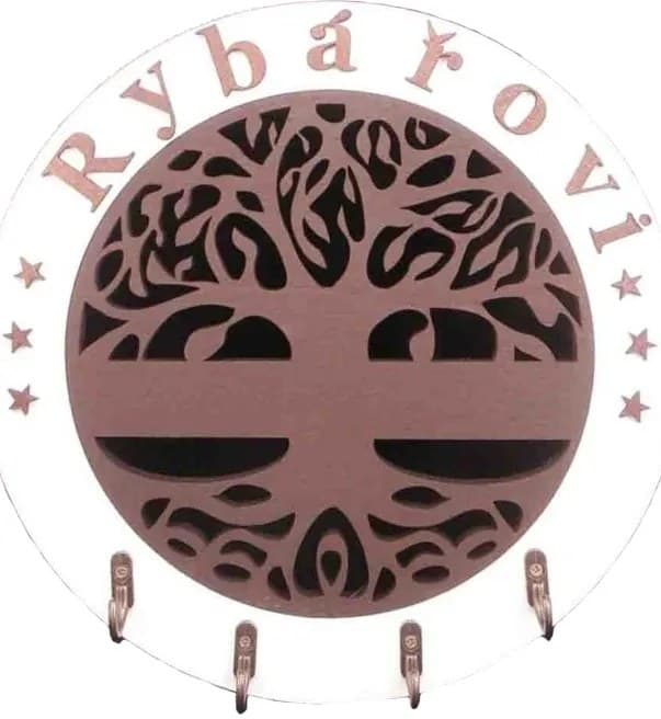 Věšák na klíče