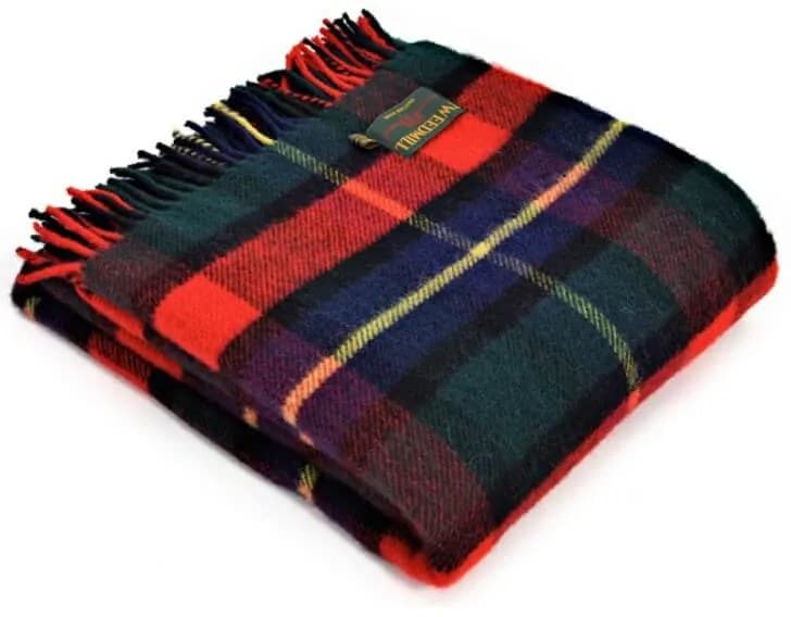 Vlněná deka Tartan Kilgour 183 x 150 cm Tweedmill