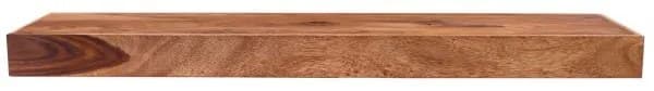 Indický nábytek - Police na zeď Tara 100x22 z indického palisandru Natural