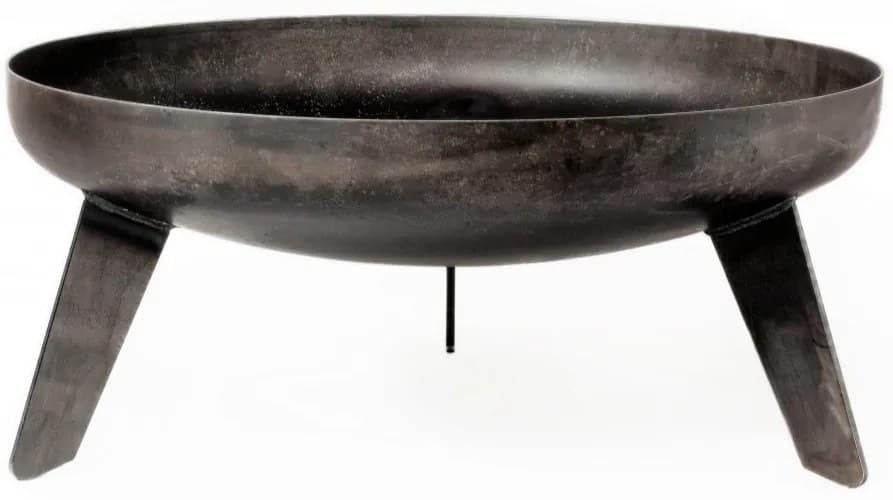 Přenosné ohniště Ø 90 cm kovové P - surové
