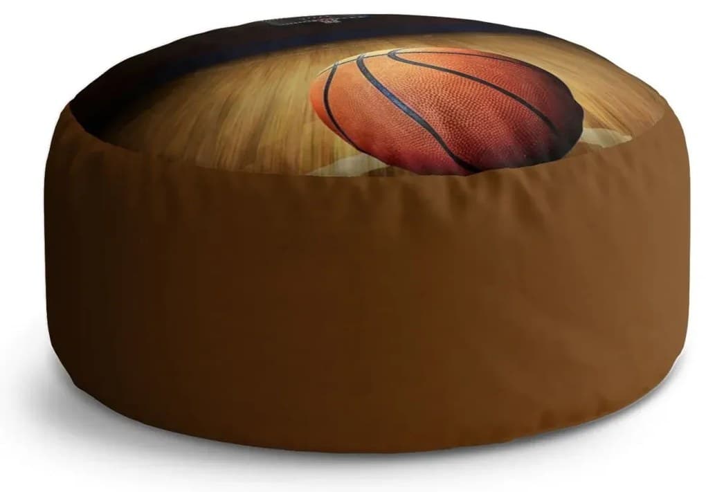 Sablio Taburet Circle Basketball: 38x48 cm