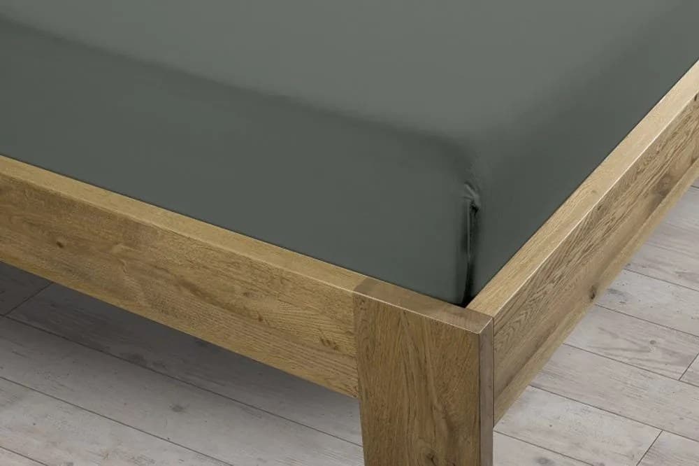Prostěradlo Sintex LUX s Lycrou tm.šedé v.30cm - 90x200 cm