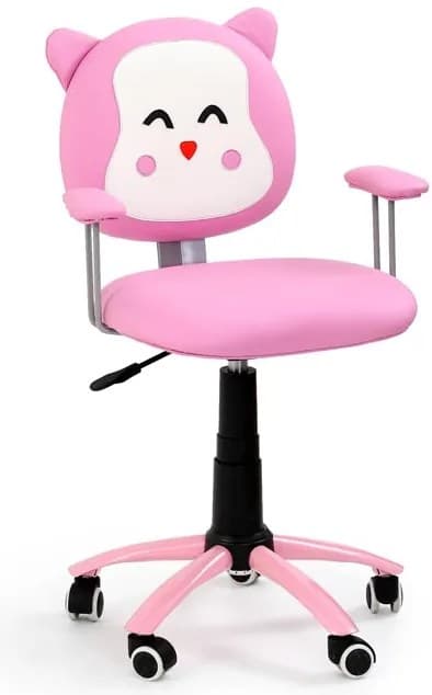 HALMAR KITTY dětská židle růžová