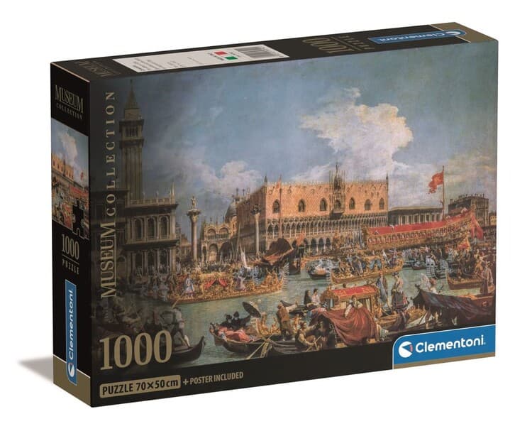 Puzzle Canaletto - The Bucentaur in front of the doge palace, 1000 ks