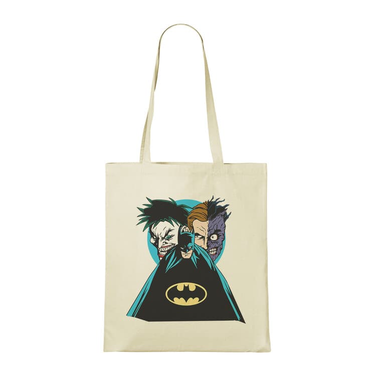 Taška Batman - Villains, 100% bavlna