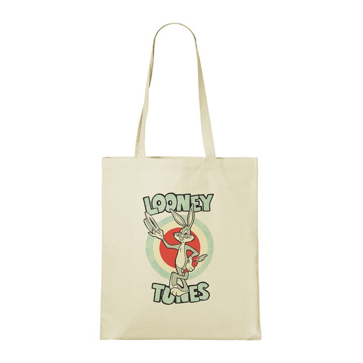 Taška Looney Tunes - Retro Bugs Bunny, 100% bavlna