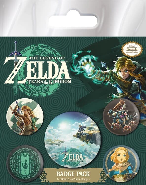 Plackový set The Legend of Zelda: Tears of Kingdome - Hyrule Skies