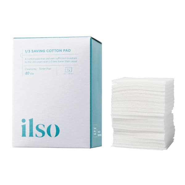 ILSO - 1/3 Saving Cotton Pad - 40za kus