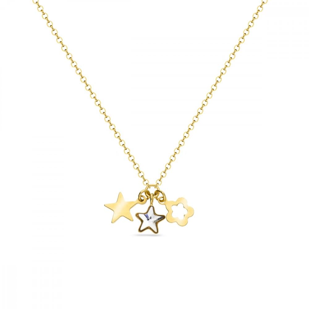 Náhrdelník čirý se Swarovski Elements Joy NGMIX2816C Krystal