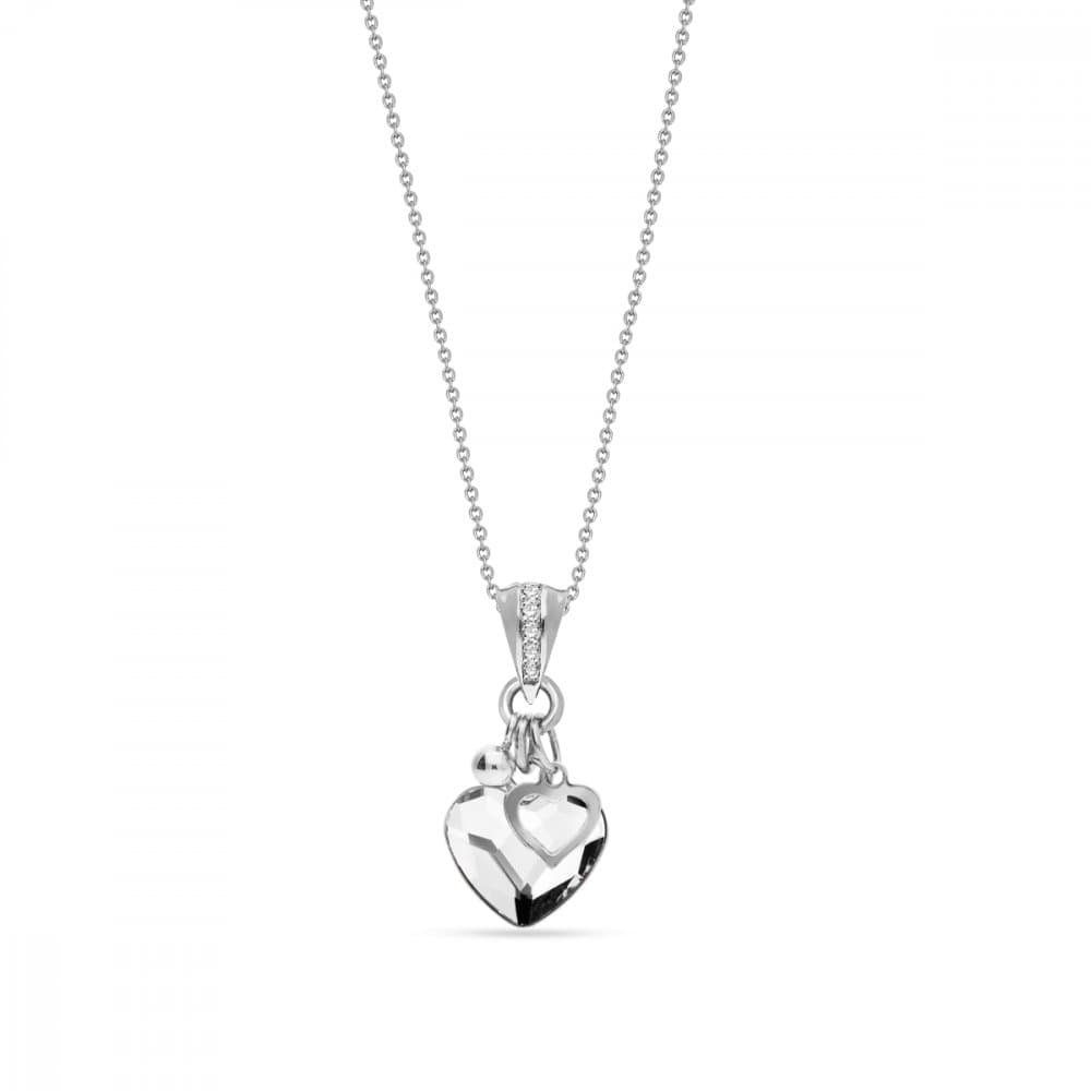 Náhrdelník čirý se Swarovski Elements Bliss NCMIX2808C Krystal