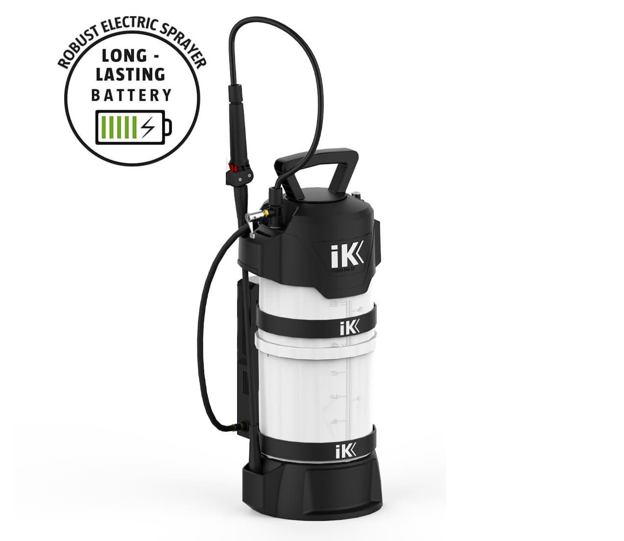 Bateriový tlakový napěňovač IK e FOAM PRO 12 Professional Sprayer