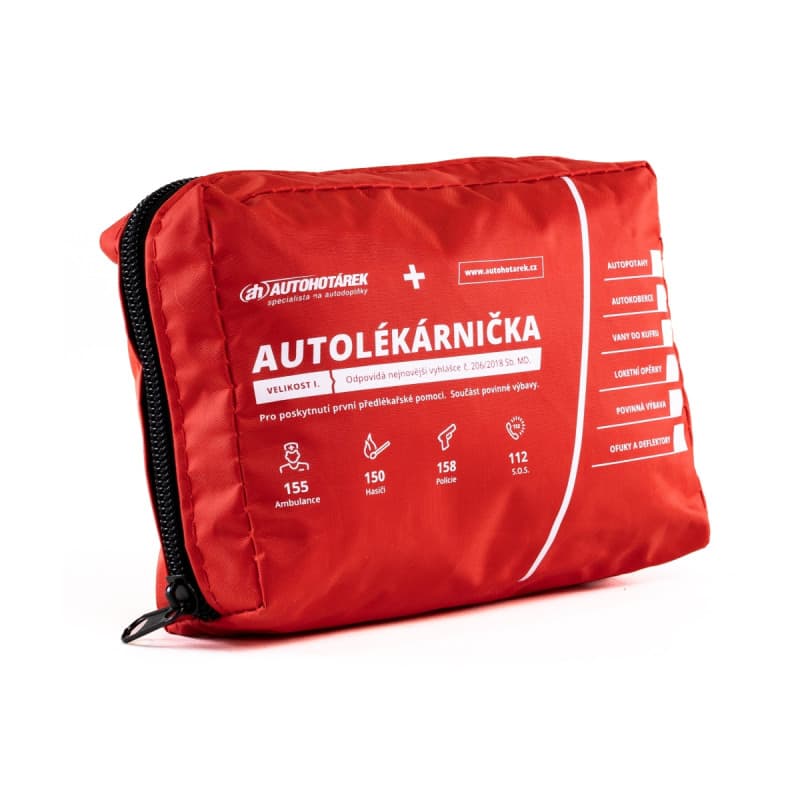 Autolékárnička v textilní brašně (Auto Hotárek)