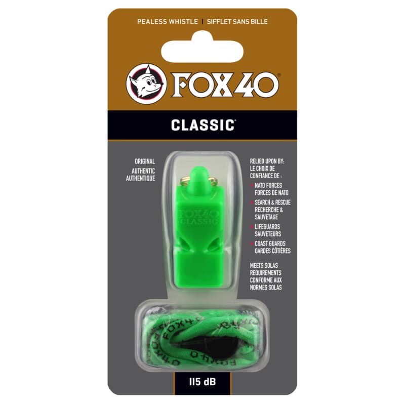 Píšťalka FOX40 CLASSIC GRN
