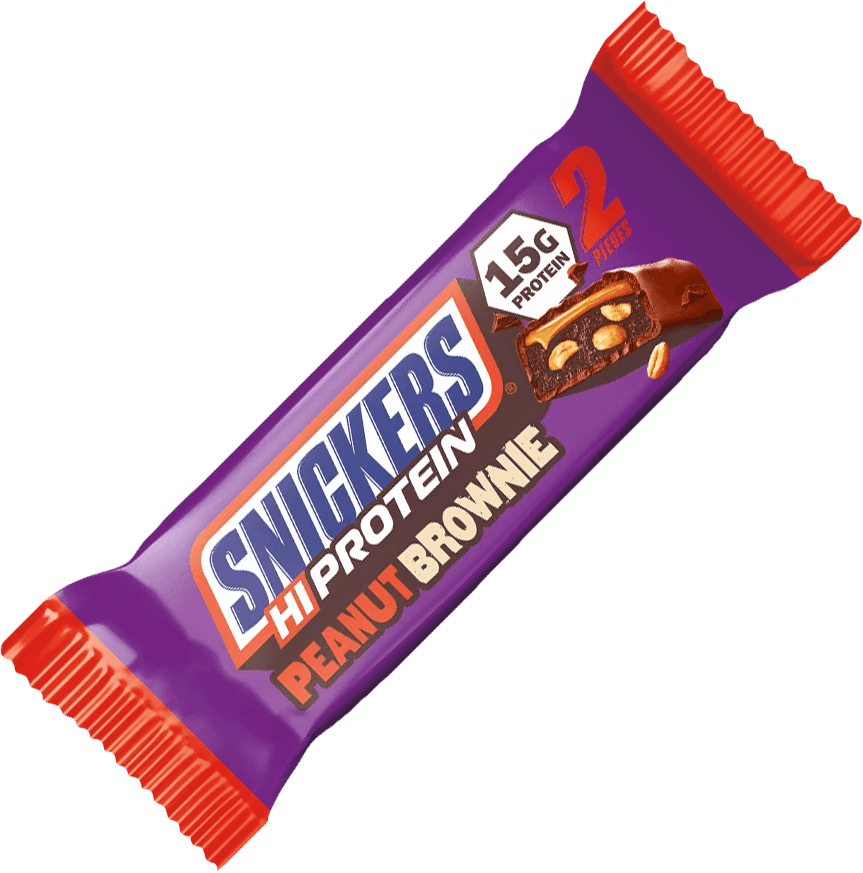 Mars Snickers Peanut Brownie HiProtein Bar 50 g Snickers Peanut Brownie