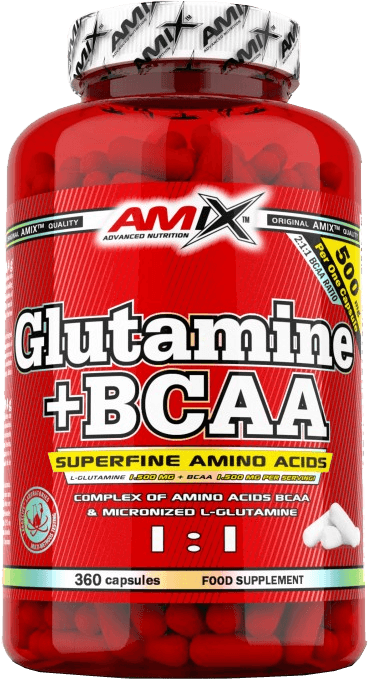 Amix Glutamine + BCAA 360 kapslí