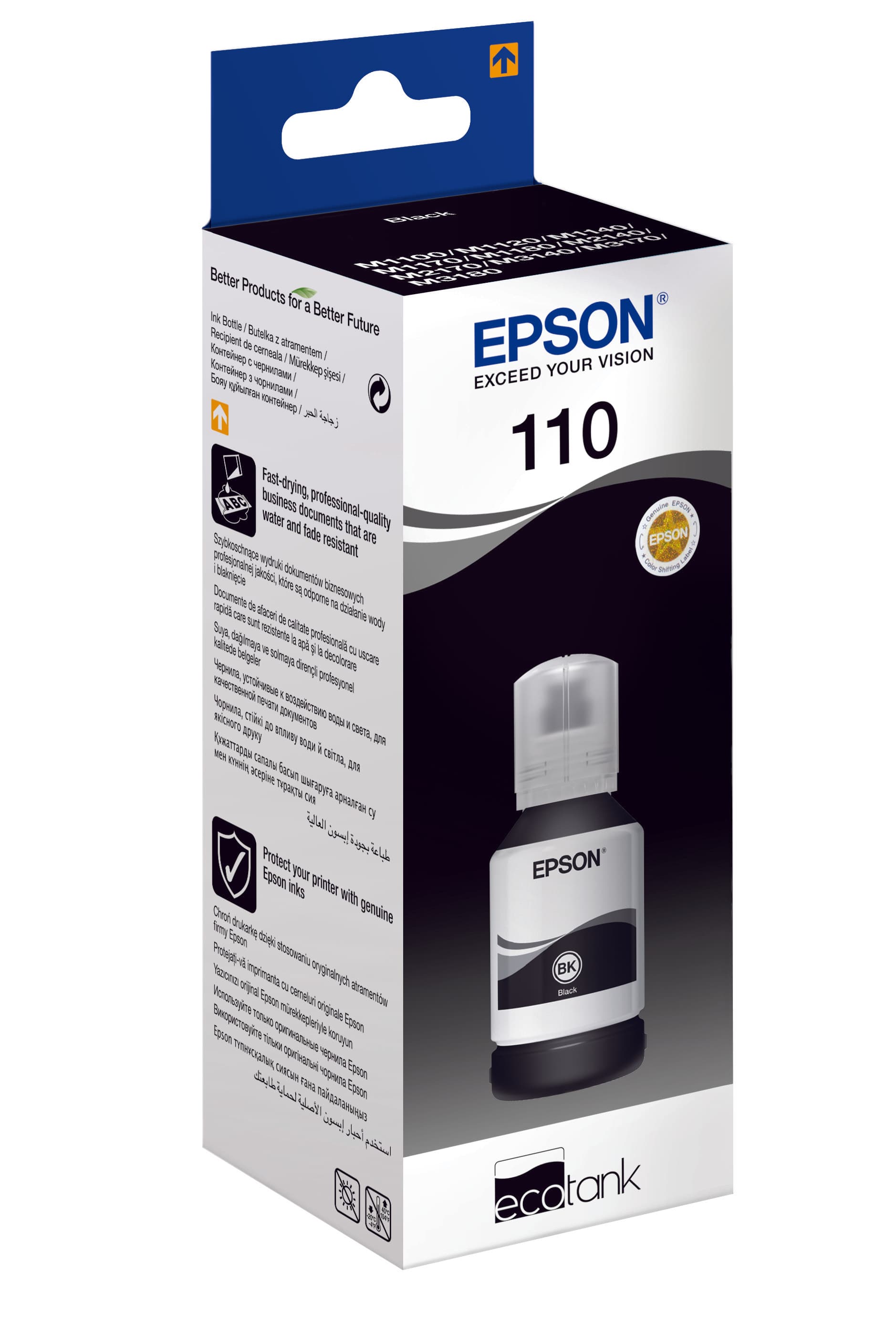 Epson C13T03P14A černá (black) originální inkoustová náplň