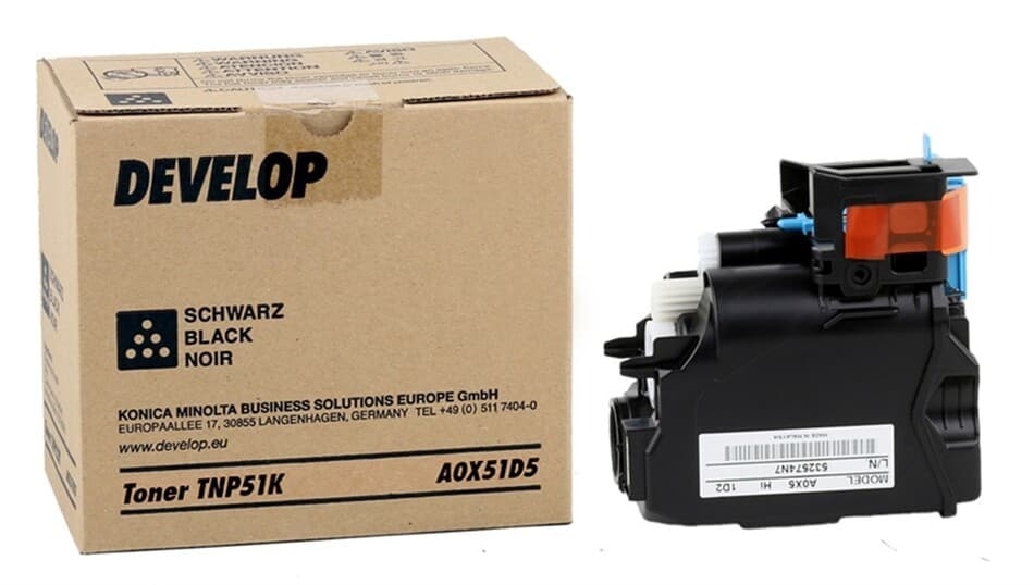 Develop TNP51K, A0X51D5 černý (black) originální toner
