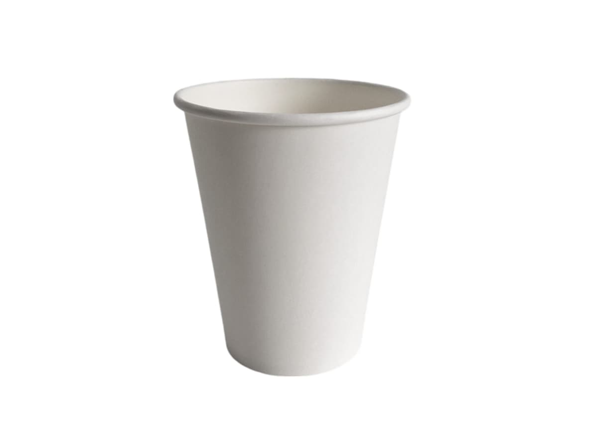 800 ks - Papírový kelímek bílý 420ml, průměr 90mm (0,3 L/12 oz)