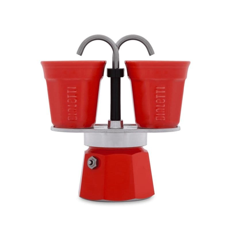 Dárková sada Bialetti Mini Express 2 šálky červená
