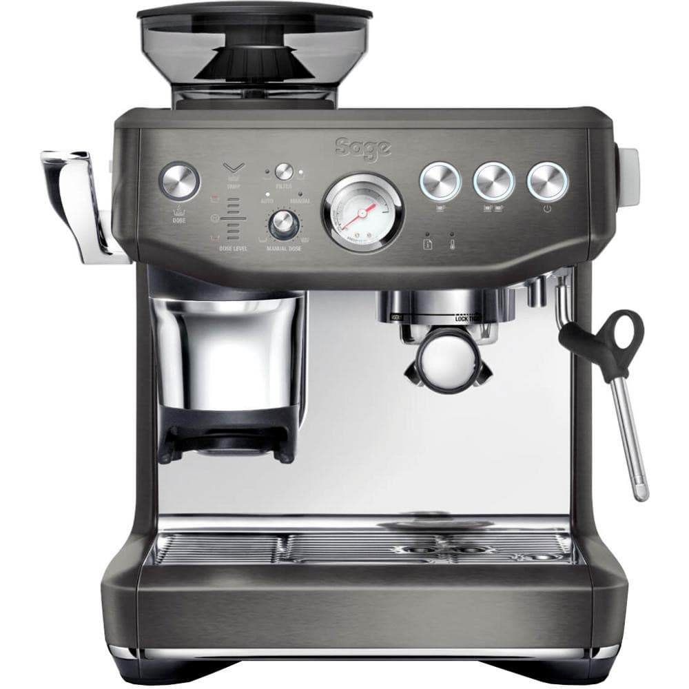 Pakový kávovar SAGE SES876BTR šedý THE BARISTA EXPRESS™ IMPRESS