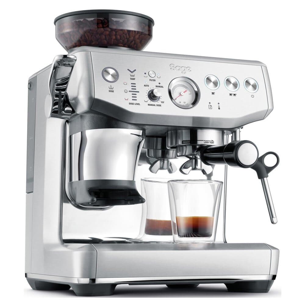 Pakový kávovar SAGE SES876BSS stříbrný THE BARISTA EXPRESS™ IMPRESS