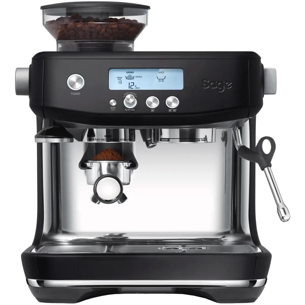 Pakový kávovar SAGE SES878BTR Espresso černý THE BARISTA PRO