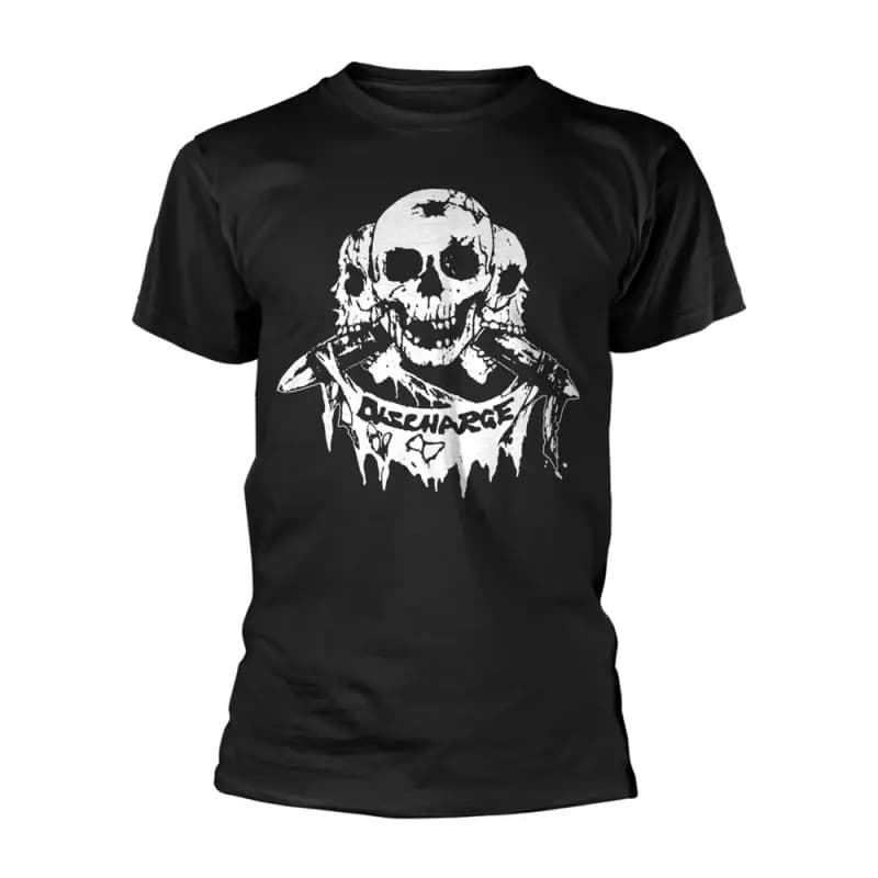 Tričko 3 Skulls (black) L